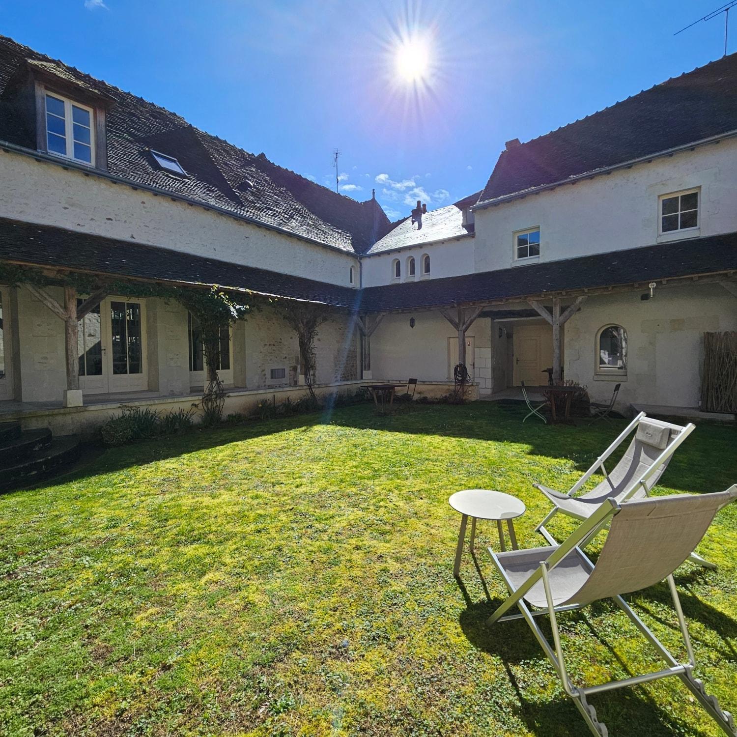 Logis Hotel Restaurant Relais De La Mothe Yzeures-sur-Creuse Екстериор снимка